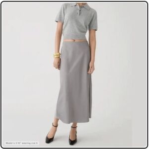 J. Crew Gwyneth Slip Skirt